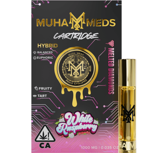 White Raspberry | Melted Diamonds Cartridge | 1000MG